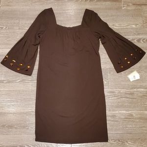Chocolate brown dress